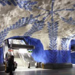 Subway Art: Stockholm’s underground museum